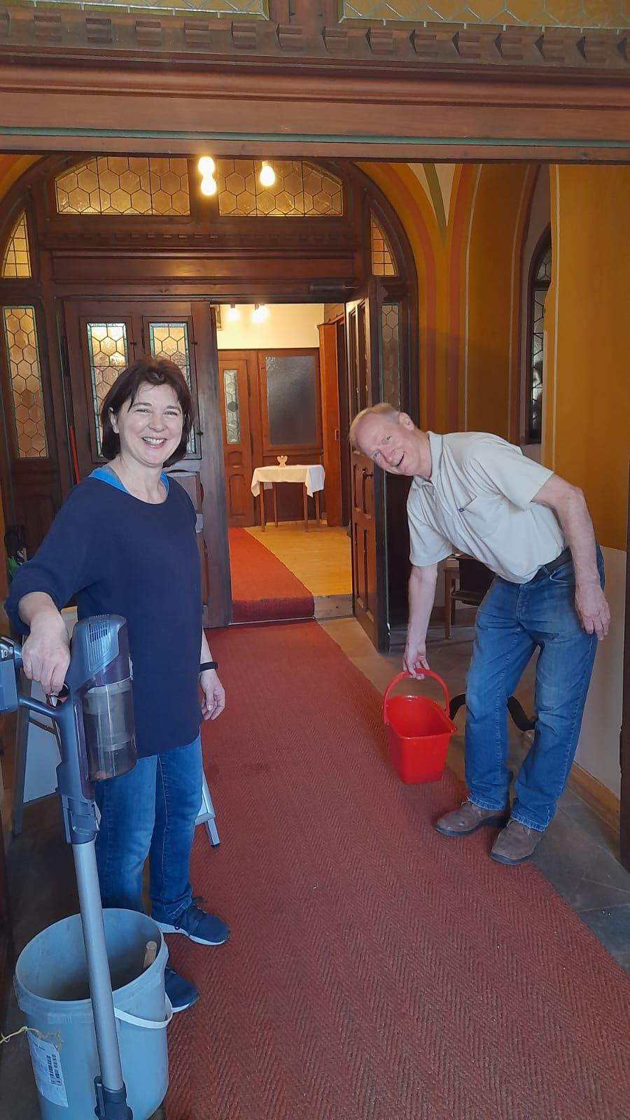 Arbeitseinsatz Lutherkirche Frühjahr 2024 | Foto: Bild: J. Zeuner