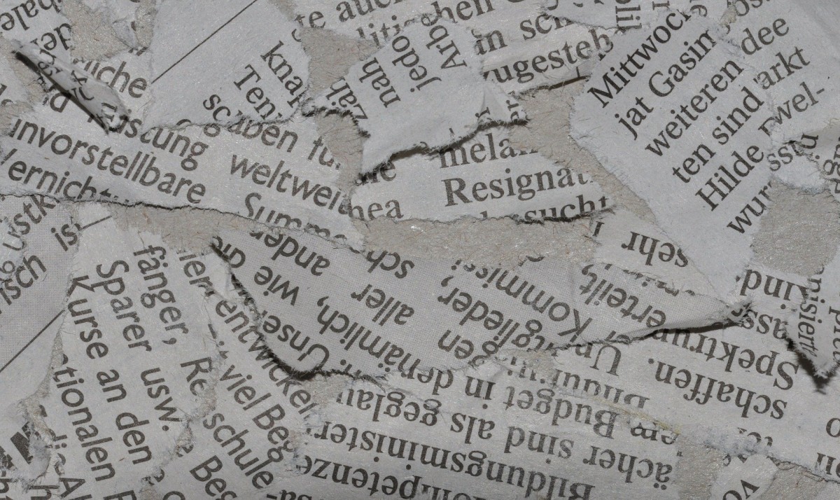 Zeitungsschnipsel | Foto: Foto: pixabay_newspaper-g88e22c1f0 1920 Zeitungsschnipsel | Foto: Foto: pixabay_newspaper-g88e22c1f0 1920