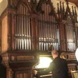 Lösche Orgel Obernitz  Christiane Linke