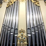 Orgel Arnsgereuth Orgelpfeifen  Christiane Linke
