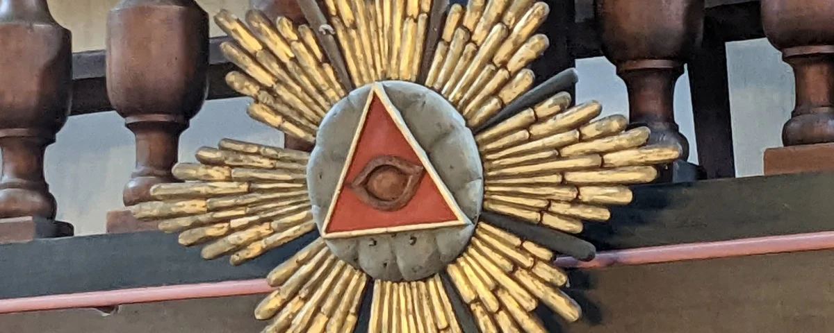 Auge Gottes aus der Marienkirche in Gorndorf